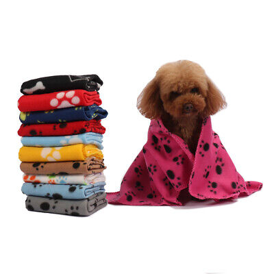 Hundedecke Decke Für Haustiere, Doppelseitige Fleecedecke, Hundebett Pfote • 6.29€