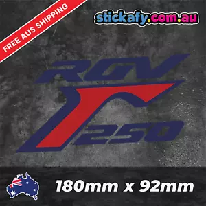 RGV250 Sticker Funny Laptop Car Window Bumper JDM decal 4x4 Ute 4wd - Foto 1 di 4