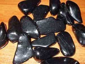 - Minerali Burattati Cristalloterapia - SHUNGITE - Picture 1 of 1