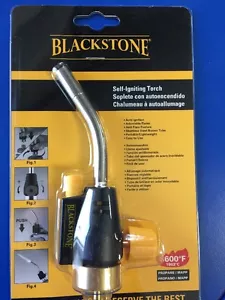 2 -TWO Self Igniting HAND TORCH Propane or Mapp Gas Output BRAND NEW - Picture 1 of 2