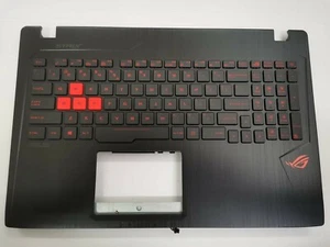 NEW Asus GL553VW-1A Palmrest top cover with Keyboard Genuine 90NB0DC1-R30090 - Afbeelding 1 van 2