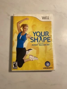 Nintendo Wii Your Shape Jenny McCarthy Ejercicio Fitness Juego Probado Funcionando Bien - Imagen 1 de 7