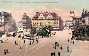 Germany München Karlsplatz Blick in die Bayer und Prielmayerstrasse Munich 04.92 - Picture 1 of 2
