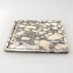 Real Luxurious Natural Marble Vanity Tray Genuine Marble/Stone Storage Tray f... - Picture 1 of 7
