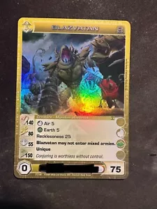 Blazvatan - Ultra Rare - Chaotic Card - Silent Sands 'Max Energy' N/M - Picture 1 of 2