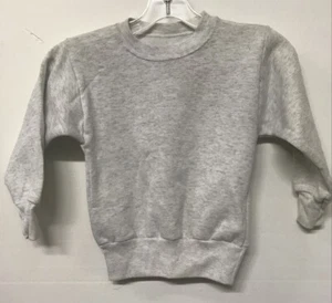 Youth  Sweatshirt  XS(14x17inches) Heather Grey Color Sweatshirt - Picture 1 of 2