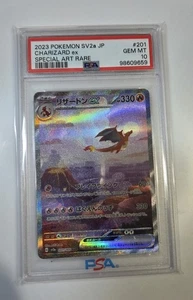 Charizard ex 201/165 Sv2a: Pokemon Card 151 Holo (Japanese) PSA 10 - Picture 1 of 2