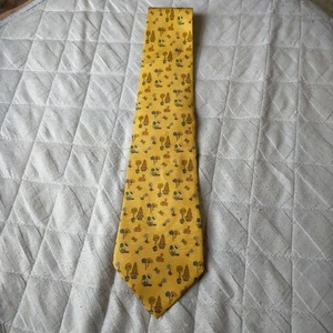 Cravatta Salvatore Ferragamo, giallo - Foto 1 di 8