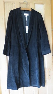 BNWT White Company Velvet Cord Longline Evening Coat / Duster Sz 10 - was £249! - Picture 1 of 8