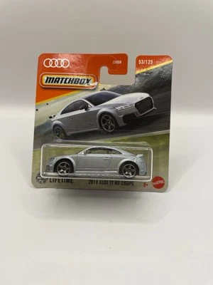 2025 Matchbox 2019 Audi TT RS Coupe MBX 53/125 Short card - Image 1 of 2
