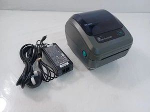 Zebra GK420d Direct Thermal Label Printer USB RS232 Parallel Serial - With PSU - Afbeelding 1 van 7