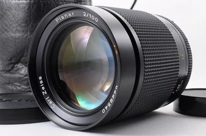 【MINT】CONTAX Carl Zeiss Planar 100mm F/2 T* AEG MF Telephoto Lens Case JP... - Picture 1 of 15