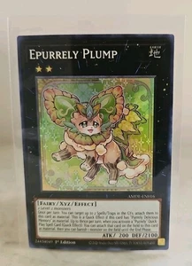 Yu-Gi-Oh! TCG: Epurrely Plump - AMDE-EN016 - Super Rare - NM - Picture 1 of 9