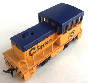 B&O Chessie System #1967 0-4-0 HO DDT Diesel Yard Switcher Locomotive Vintage - Picture 1 of 9