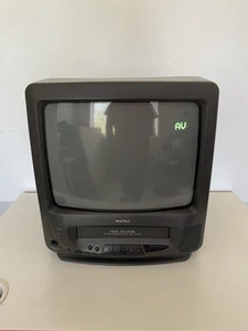 Matsui TVR185 CRT TV Monitor Video VHS VGC Combo TVR185 Retro Gaming READ DES - Picture 1 of 19