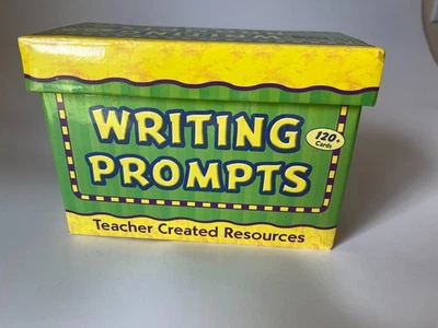 Teacher Created Resources Writing Prompts lvl 1 Cards NEW Elementary, homeschool - Image 1 of 4