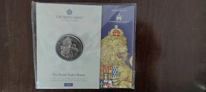 Great Britain UK 2022 The Royal Tudor Beasts The Lion of England Coin - Picture 1 of 1