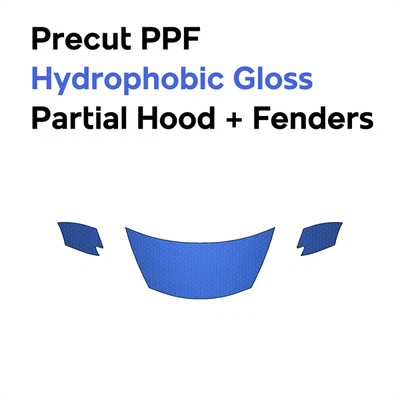 Глянцевая защитная пленка PreCut PPF сделай сам прозрачный бюстгальтер для Nissan Juke 2015-2017 - Изображение 1 из 4