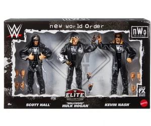 WWE Mattel Elite 3 Pack nWo New World Order Nash Hall Hogan Wrestling Figures - Picture 1 of 6