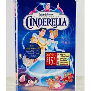 Cinderella VHS Disney - Factory Sealed Masterpiece Collection Collectible - Picture 1 of 5