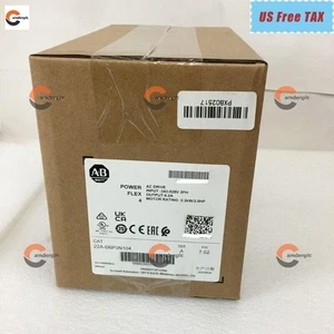New 2022 AB 22A-D6P0N104 PowerFlex 4 2.2 kW 3 Hp AC Drive 22A-D6P0N104 US STOCK. - Picture 1 of 4
