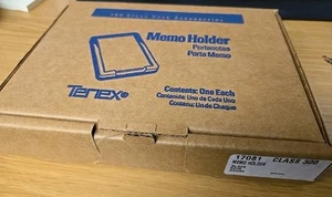 Tenex 4" x 6" Negro 300 Clase Soporte para Memo (Almohadilla para Rasguños) 17081 Nuevo - Imagen 1 de 8