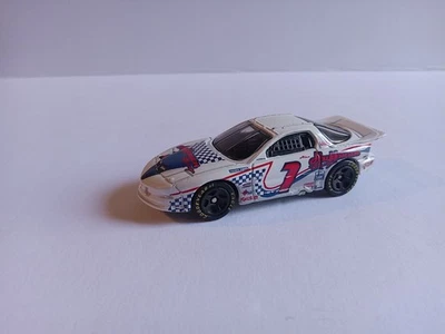 Coche de carreras Mattel Hot Wheels IROC Firebird #7 1998 Pontiac White Huffman 1/64 Foto 1 de 4