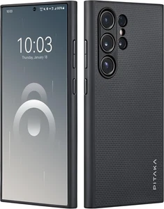 PITAKA Samsung Galaxy S24 Ultra Case Made from Premium Aramid Fibre, Super Light - Picture 1 of 10