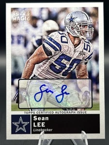 2010 Topps Magic #65 Sean Lee Auto (Penn St./Cowboys) - Picture 1 of 2