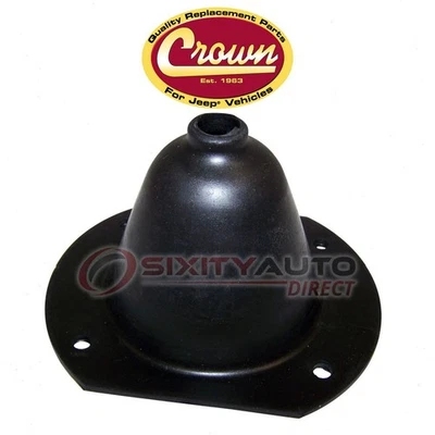 Crown Automotive Manual Transmission Shift Boot for 1966-1979 Jeep CJ5 - fl Foto 1 de 4