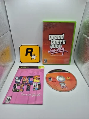 Grand Theft Auto Vice City GTA The Xbox Collection Edition w/ Sticker - No Map - Image 1 of 4