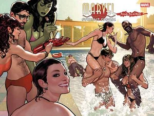 MARVEL SWIMSUIT SPECIAL: FRIENDS, FOES & RIVALS #1 (PRESALE 7/9/25) - Picture 1 of 1