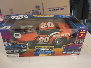 Muscle Machines ‘69 Camaro Scale 1:18 Home Depot Tony Stewart # 20 Nascar Vhtf - Picture 1 of 9