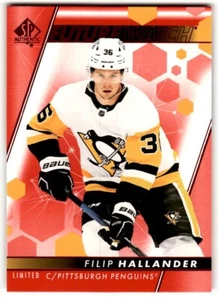 2022-23 SP Authentic Limited Red Future Watch Filip Hallander Rookie #133 - Picture 1 of 2