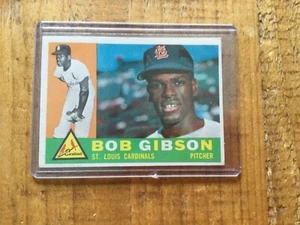 1960 Topps # 73 Bob Gibson EX-EXMT - Picture 1 of 2