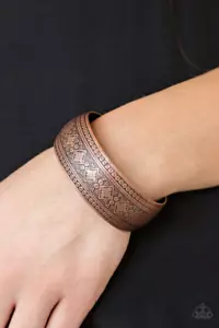 Paparazzi: wunderschön Zigeuner - Kupferarmband - Bild 1 von 2