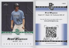 2013 Leaf Perfect Game Showcase Green Brad Wegman #160