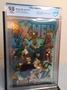 X-Men: Alpha #1 CBCS 9.8 (non CGC) 1a apparizione cover cromo bestia oscura - Foto 1 di 3
