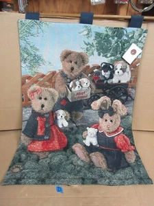 Boyds Bears and Friends Wandteppich ADOPT A FRIEND Wandbehang Deko Welpen - Bild 1 von 8