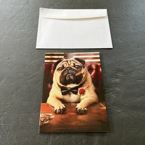 Avanti Presse lustig Happy Birthday To A Good Fella! Mops Hundekarte - Bild 1 von 3