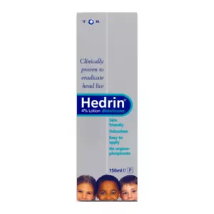 Hedrin 4% Lotion - Head Lice Treatment - Large 150ml Size Bottles Pharmacy - Picture 1 of 1