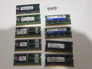 Elpida+Kingston 9x2Gb=18Gb PC3-8500 1066Mhz DDR3 SO-DIMM Laptop Memory RAM 4757 - Picture 1 of 2