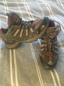 The North Face Gore Tex XCR Hiking Shoes Brown/Gray/Rust Men’s Size 10 938 - Picture 1 of 12