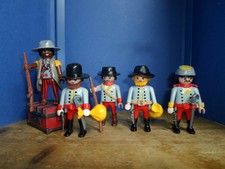 5 SÜDSTAATEN SOLDATEN CIVIL WAR 1861-1865 vs. INDIANER WESTERN TOP PLAYMOBIL TOP