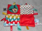 Disney Mickey Mouse comforter soft toy TWO red Posh Paws blankie