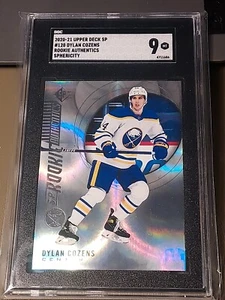 2020-21 SP Rookie Authentics Dylan Cozens #120 Sphericity CGC 9 ⚡️FUTURE STAR - Picture 1 of 2