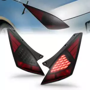 Conjunto de luz trasera de lente de humo cromada para Nissan 350Z 2003-2007 - Imagen 1 de 6