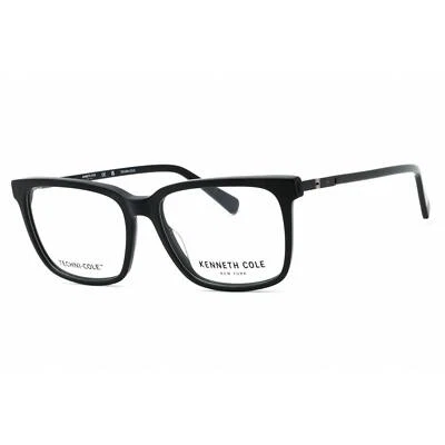 Kenneth Cole New York Gafas Para Hombre Negro Mate Cuadrado Borde Completo KC0360 002 Foto 1 de 2