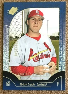 Michael Crudale 2002 SPx Rookies Young Stars #105 /1800 Cardinals Upper Deck RC - Picture 1 of 3