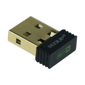 WiFi USB Mini Adapter Laptop PC 150Mbps Wireless LAN Network 802.11bgn MTK7601 - Picture 1 of 7